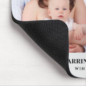 Aangepast 3 Secties Familie Foto's Collage Rechtho Muismat (Hoek)