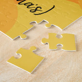 Aangepast 3 vierkant fotocollage Geen plaats zoals Legpuzzel (Zijkant)