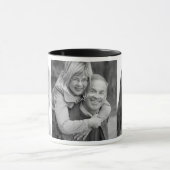 Aangepast 3Instagram Foto's Koffiebeker elke kleur Mok (Midden)