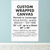 Aangepast 40 x 60-inch PREMIUM GEWRAPPEERDE ANVAS Canvas Afdruk (Insitu (Houten vloer))