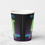 Aangepast 40e aangroeiend neonteken voor thuisdag papieren bekers (Rechts)