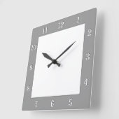 Aangepast 4 Aangepast fotocollage Aangepast Vierkante Klok (Hoek)