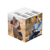 Aangepast 4 Afbeelding U bent de enige Romantische Kubus (Voorkant hoekig)