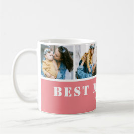 Aangepast 4 foto Beste moeder ooit Koffiemok
