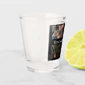 Aangepast 4 Foto collage Beste opa ooit Shot Glas (Links)