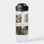 Aangepast 4 Foto collage Beste opa ooit Waterfles<br><div class="desc">Custom 4 fotocollage beste opa ooit waterfles</div>