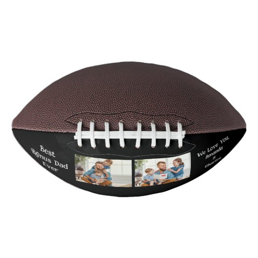 Aangepast 4 fotocollages Bonus vaders dag American Football (Voorkant)