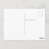 Aangepast 4 foto's Gold Black Casual script verpla Briefkaart (Achterkant)