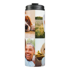 Aangepast 4 Fotothermische flesSjabloon Thermosbeker