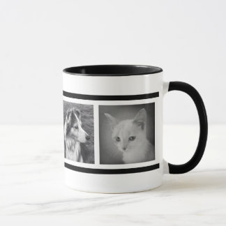 Aangepast 4 Instagram Foto's Koffiebeker Filmstrip Mok