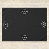 Aangepast 4 Logo Business Restaurant Promo Tafelkleed