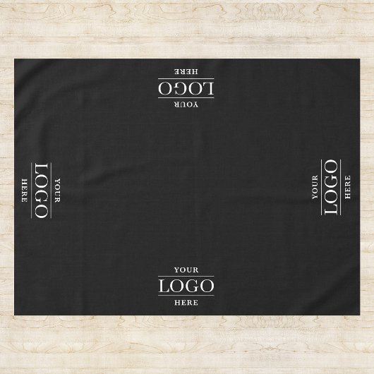 Aangepast 4 Logo Business Restaurant Promo Tafelkleed