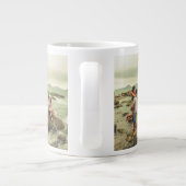 Aangepast 4 Mok voor fotocollage koffie (Achterkant)