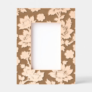 Aangepast 4 "x 6" Portret, FrameStyle: natuurlijk Gegraveerde Lijstjes