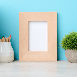 Aangepast 4 "x 6" Portret, FrameStyle: natuurlijk Gegraveerde Lijstjes