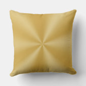 Aangepast 50e Jubileum Pillow, Gold, off White Kussen (Achterkant)