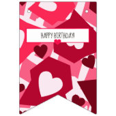 Aangepast 50e verjaardag van 50 jaar en verbluffen vlaggetjes (Derde vlag)