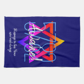 Aangepast 5782 Hebreeuwse Nieuwjaar Theedoek (Horizontaal)