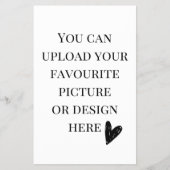 Aangepast 5,5 inch x 8,5 inch flyer (Voorkant)