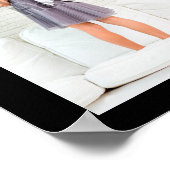 Aangepast 5 Aangepaste foto-inkt afdrukken Poster (Hoek)