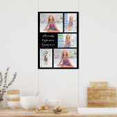 Aangepast 5 Aangepaste foto-inkt afdrukken Poster (Keuken)