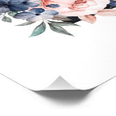 Aangepast 5 Foto Collage Floral Lijst afdrukken Afdruk (Hoek)