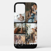 Aangepast 5 Foto's Inzamelteken Case-Mate iPhone Case (Achterkant)