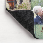 Aangepast 5 Muismat voor foto-inkuilfamilie Pet Ho (Hoek)