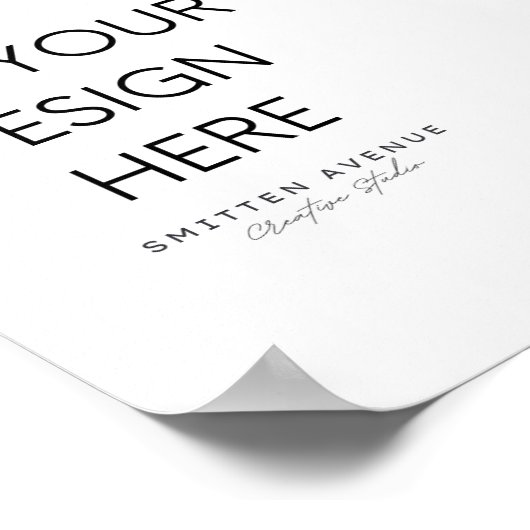 Aangepast 5x7 Poster (steen) (Hoek)