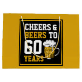Aangepast 60e geboortedag, kaas en bier tot 60 jaa groot cadeauzakje (Achterkant)