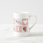 Aangepast 6 Foto collage grootmoeder Gigi Porselein Kop (Rechts)