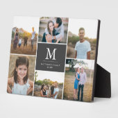 Aangepast 6 Fotocollage Plaque met Easel Fotoplaat (Zijkant)