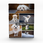 Aangepast 6 fotocollage tekstblok fotoblokken (Voorkant)