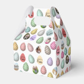 Aangepast 6 Fotopasta voor paaseieren Bedankdoosjes (Achterkant)