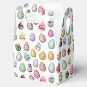 Aangepast 6 Fotopasta voor paaseieren Bedankdoosjes (Geopend)