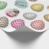 Aangepast 6 Fotopasta voor paaseieren Cadeaupapier (Hoek)