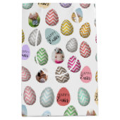 Aangepast 6 Fotopasta voor paaseieren Medium Cadeauzakje (Voorkant)