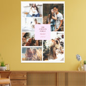 Aangepast 6 Foto's Installagram Collage Canvas Afdruk (Insitu (Woonkamer))