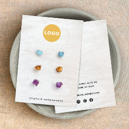 Aangepast 6-hoes witte Houder van het Houtbedekkin Visitekaartje