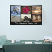 Aangepast 6 Horizontale Afbeelding voor fotocollag Spandoek (Beurs)