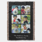 Aangepast 6 Verticaal mozaïekAfbeelding voor fotoc Deken (Voorkant Verticaal)