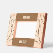 Aangepast 6 "x 4" Landschap, FrameStyle: natuurlij Gegraveerde Lijstjes (Links)