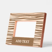 Aangepast 6 "x 4" Landschap, FrameStyle: natuurlij Gegraveerde Lijstjes (Links)