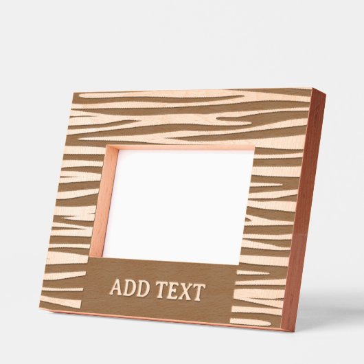 Aangepast 6 "x 4" Landschap, FrameStyle: natuurlij Gegraveerde Lijstjes (Links)