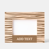 Aangepast 6 "x 4" Landschap, FrameStyle: natuurlij Gegraveerde Lijstjes (Voorkant)