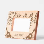 Aangepast 6 "x 4" Landschap, FrameStyle: natuurlij Gegraveerde Lijstjes (Links)