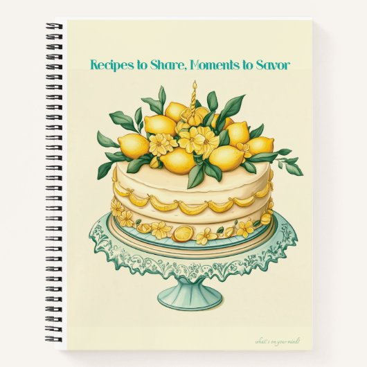 Aangepast 8,5-inch x 11-inch spiraal Notitieboek (Voorkant)