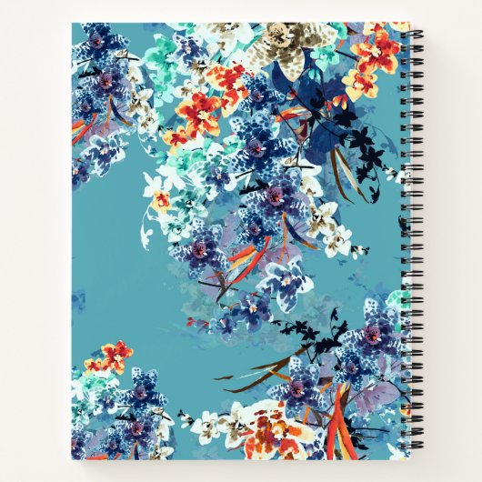 Aangepast 8,5-inch x 11-inch spiraal Notitieboek (Achterkant)