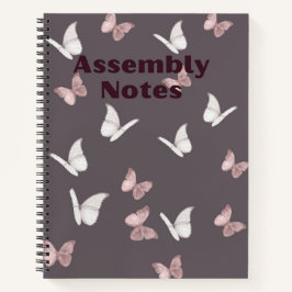 Aangepast 8,5-inch x 11-inch spiraal Notitieboek