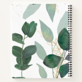 Aangepast 8,5-inch x 11-inch spiraal Notitieboek (Achterkant)